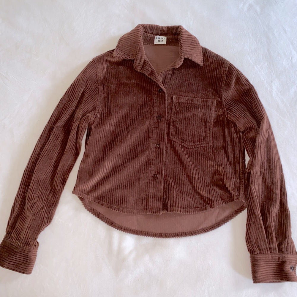 Brown Corduroy Jacket